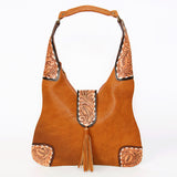 American Darling Hobo Hand Tooled Hair On Genuine Leather Western Women Bag | Handbag Purse Bags for Cute