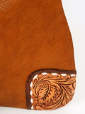 American Darling Hobo Hand Tooled Hair On Genuine Leather Western Women Bag | Handbag Purse Bags for Cute