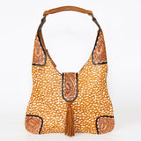 American Darling Hobo Hand Tooled Hair On Genuine Leather Western Women Bag | Handbag Purse Bags for Cute