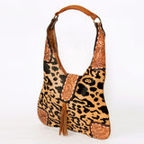 American Darling Hobo Hand Tooled Hair On Genuine Leather Western Women Bag | Handbag Purse Bags for Cute