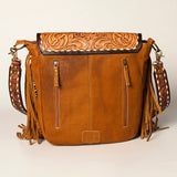 American Darling Messenger Hand Tooled Genuine Leather Women Bag Western Handbag Purse | Cute
