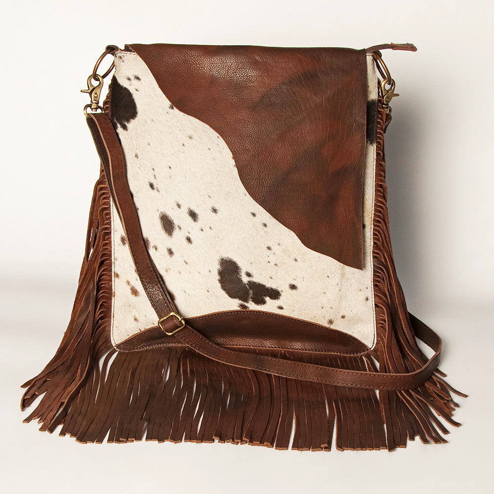 American Darling Large Crossbody Hair On Genuine Leather Western Women Bag | Handbag Purse for Cute