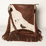 American Darling Large Crossbody Hair On Genuine Leather Western Women Bag | Handbag Purse for Cute