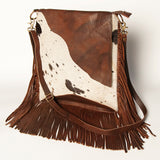 American Darling Large Crossbody Hair On Genuine Leather Western Women Bag | Handbag Purse for Cute