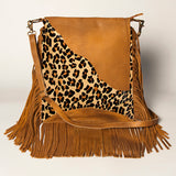 American Darling Large Crossbody Hair On Genuine Leather Western Women Bag | Handbag Purse for Cute