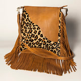 American Darling Large Crossbody Hair On Genuine Leather Western Women Bag | Handbag Purse for Cute