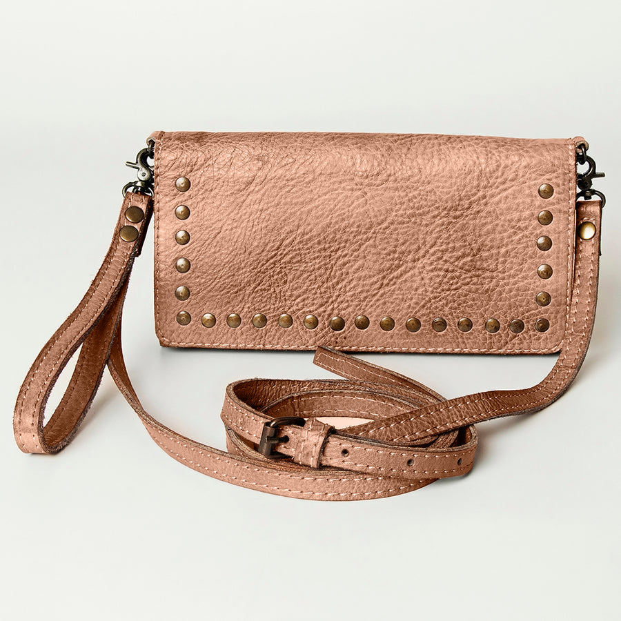 Never Mind Nmbg103B Wallet Vintage Handmade Genuine Cowhide Leather Women Bag Western Handbag Purse