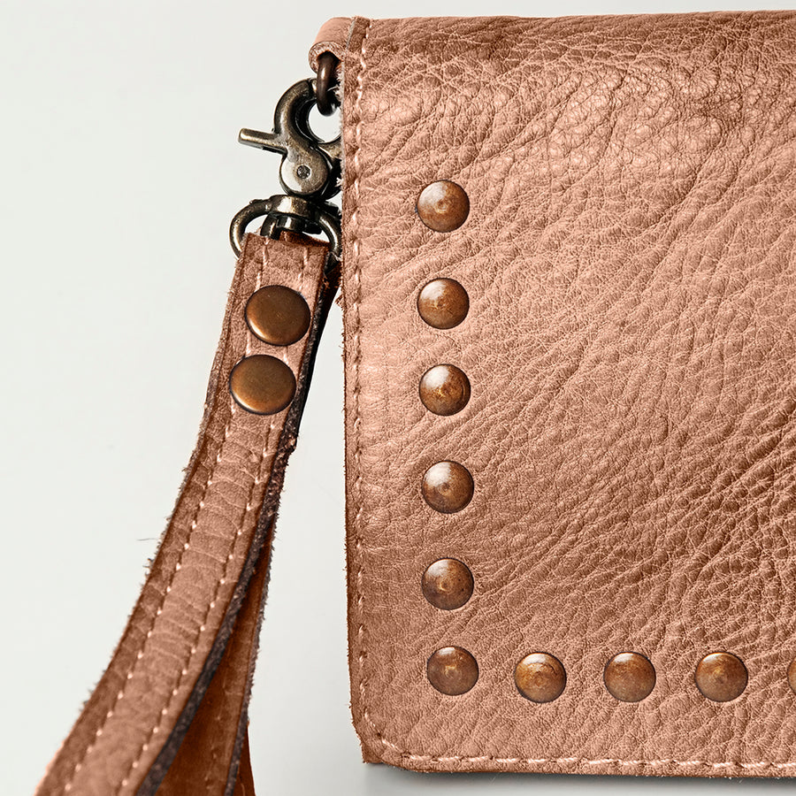 Never Mind Nmbg103B Wallet Vintage Handmade Genuine Cowhide Leather Women Bag Western Handbag Purse