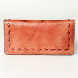 Never Mind Nmbg104A Wallet Vintage Handmade Genuine Cowhide Leather Women Bag Western Handbag Purse