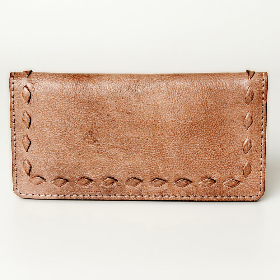 Never Mind Nmbg104D Wallet Vintage Handmade Genuine Cowhide Leather Women Bag Western Handbag Purse