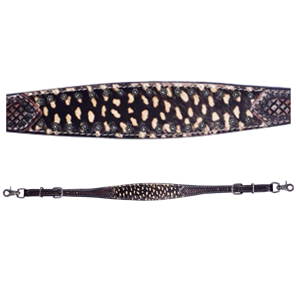 Bar H Equine Western Horse Genuine American Leather Wither Straps Breast Collar Set