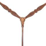 Bar H Equine Genuine Western American Leather Horse Headstall
