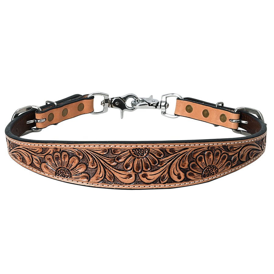 Bar H Equine Genuine Western American Leather Horse Wither Strap - Uhorse