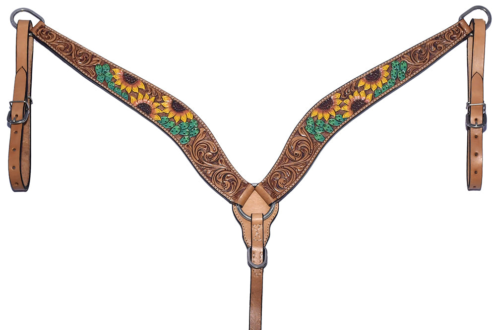 Bar H Equine Genuine Western American Leather Horse Headstall