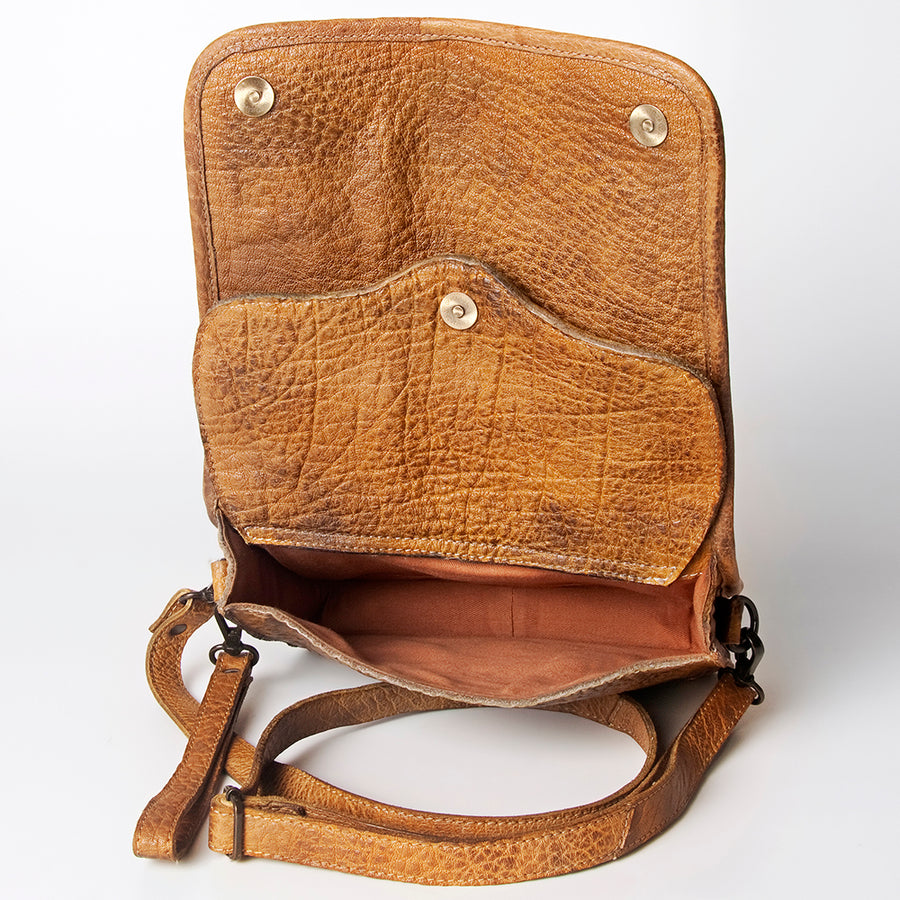Never Mind Nmbgz102E Cross Body I Vintage Handmade Genuine Cowhide Leather Women Bag Western Handbag Purse