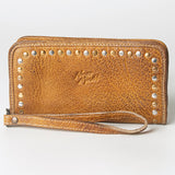 Never Mind Nmbgz110F Wallet Vintage Handmade Genuine Cowhide Leather Women Bag Western Handbag Purse