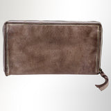 Never Mind Nmbgm106D Wallet Vintage Handmade Genuine Cowhide Leather Women Bag Western Handbag Purse