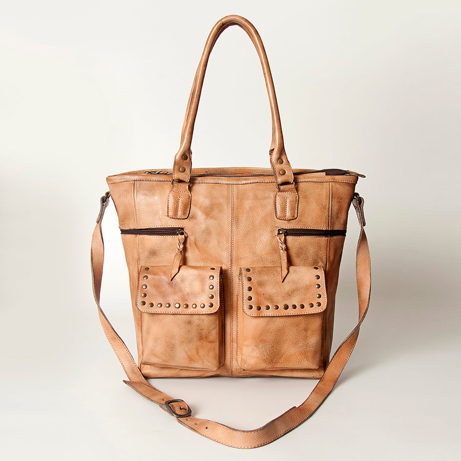 Never Mind Nmbg116A Tote Vintage Handmade Genuine Cowhide Leather Women Bag Western Handbag Purse