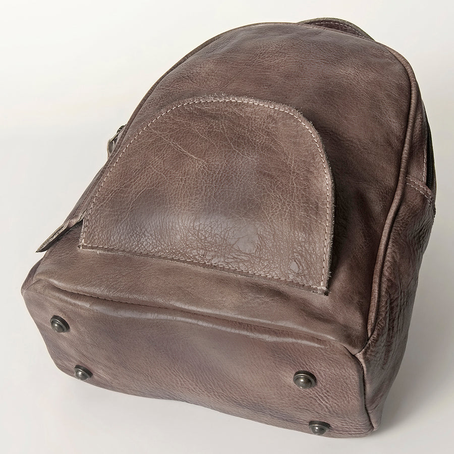 Never Mind Nmbg119H Backpack Vintage Handmade Genuine Cowhide Leather Women Bag Western Handbag Purse