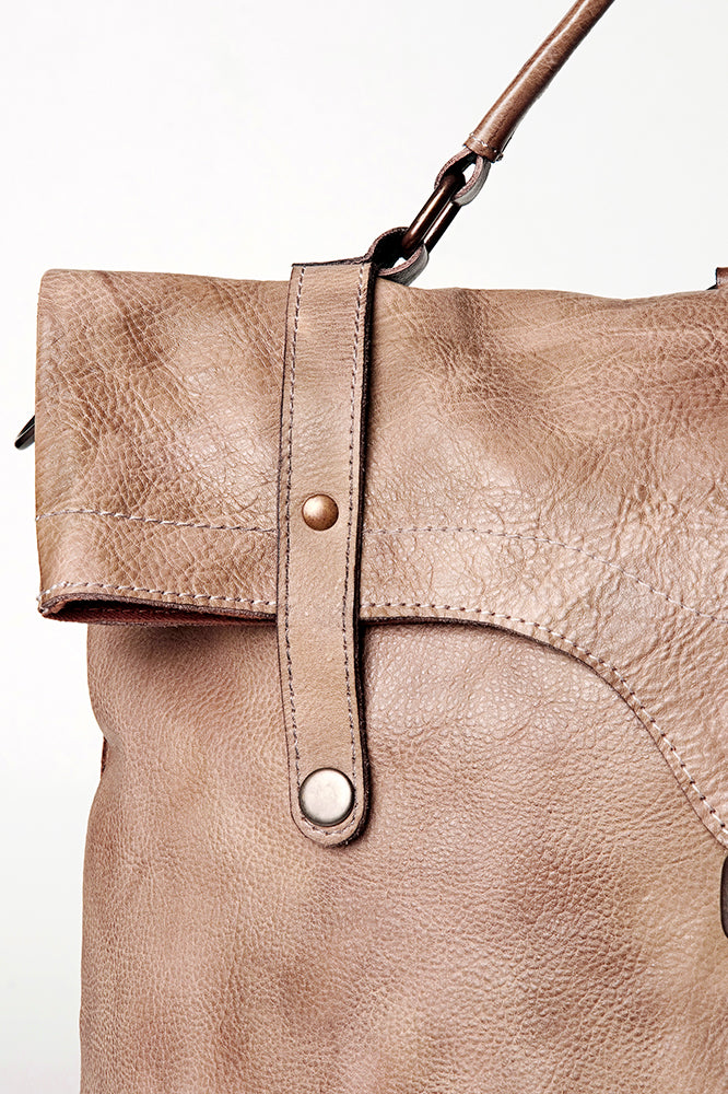 Never Mind Nmbg109A Backpack Vintage Handmade Genuine Cowhide Leather Women Bag Western Handbag Purse