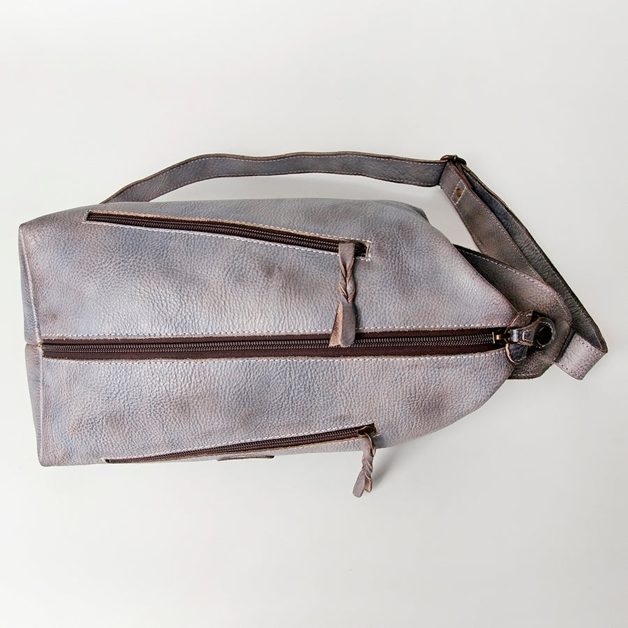 Never Mind Nmbg107D Tote Vintage Handmade Genuine Cowhide Leather Women Bag Western Handbag Purse