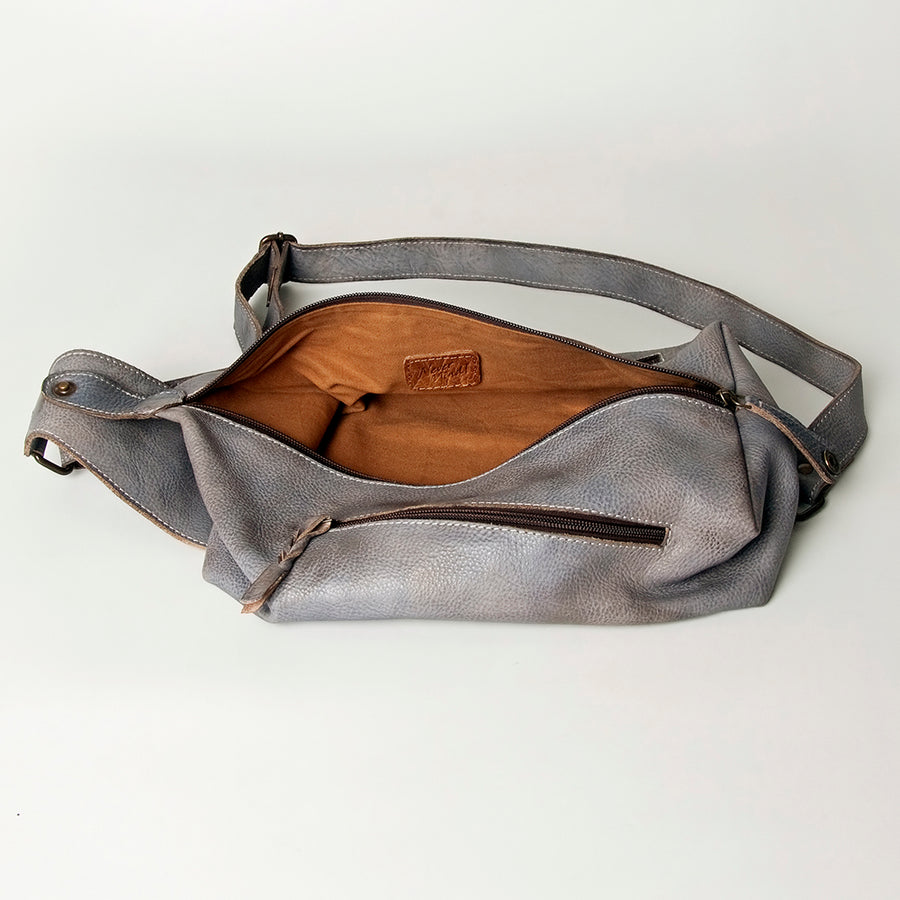 Never Mind Nmbg107D Tote Vintage Handmade Genuine Cowhide Leather Women Bag Western Handbag Purse