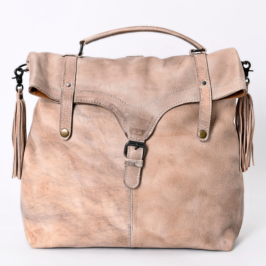 Never Mind Nmbg109C Backpack Vintage Handmade Genuine Cowhide Leather Women Bag Western Handbag Purse