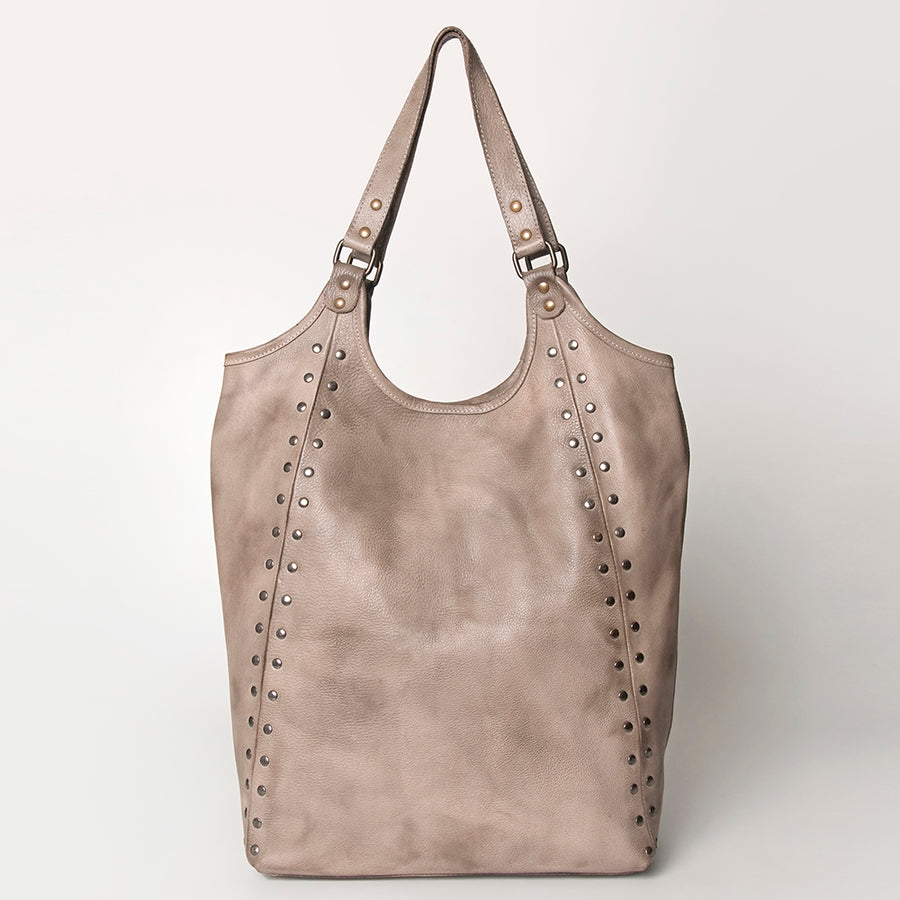 Never Mind Nmbg108E Tote Vintage Handmade Genuine Cowhide Leather Women Bag Western Handbag Purse