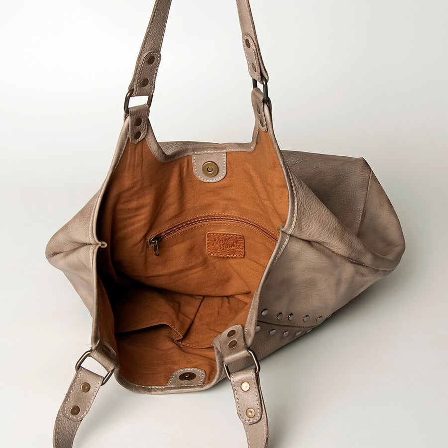 Never Mind Nmbg108E Tote Vintage Handmade Genuine Cowhide Leather Women Bag Western Handbag Purse