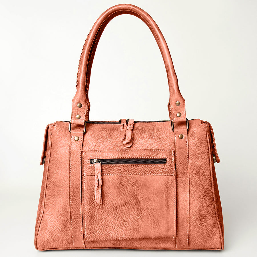 Never Mind Nmbg128D Tote Vintage Handmade Genuine Cowhide Leather Women Bag Western Handbag Purse