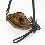 American Darling Cross Body Hand Tooled Saddle Blanket Genuine Leather Western Women Bag Handbag Purse | Crossbody for Cute