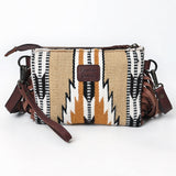 American Darling Cross Body Hand Tooled Saddle Blanket Genuine Leather Western Women Bag Handbag Purse | Crossbody for Cute