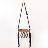 American Darling Cross Body Hand Tooled Saddle Blanket Genuine Leather Western Women Bag Handbag Purse | Crossbody for Cute