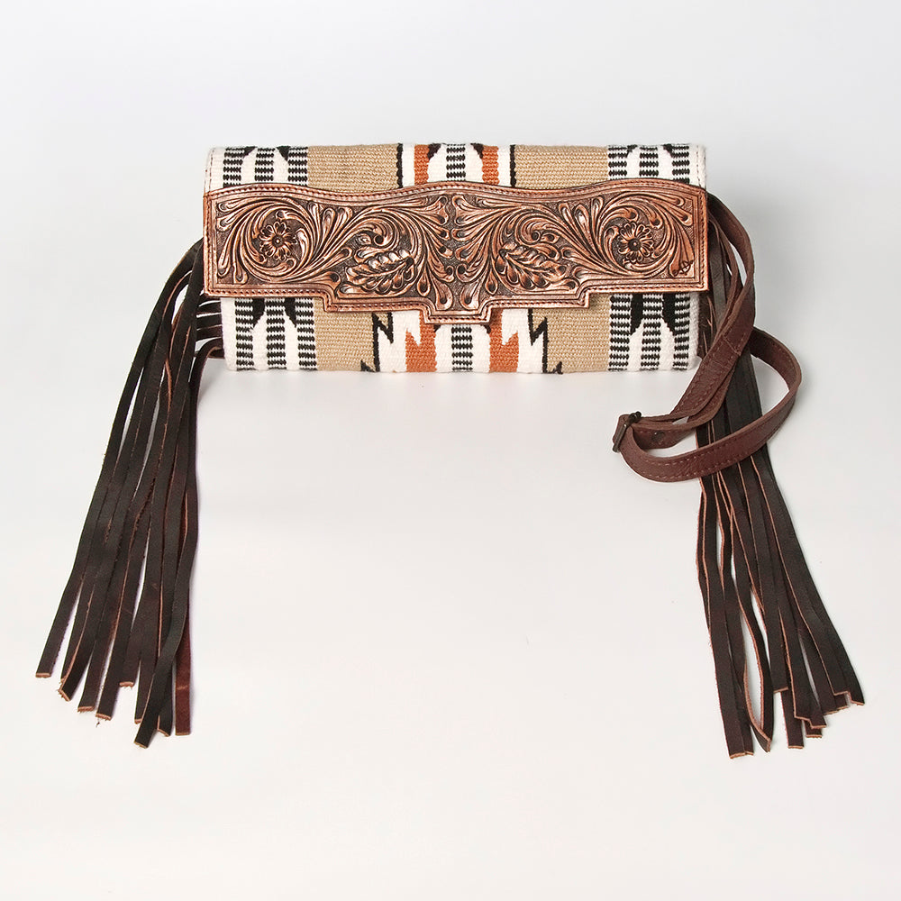 American Darling Small Cross Body Hand Tooled Saddle Blanket Genuine Leather Western Women Bag Handbag Purse Crossbody Cute