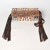 American Darling Small Cross Body Hand Tooled Saddle Blanket Genuine Leather Western Women Bag Handbag Purse Crossbody Cute