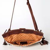 American Darling Small Cross Body Hand Tooled Saddle Blanket Genuine Leather Western Women Bag Handbag Purse Crossbody Cute