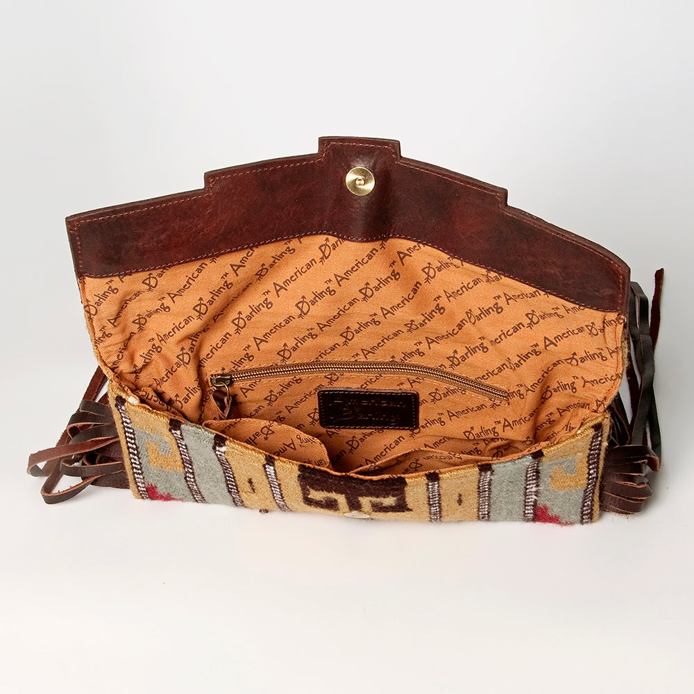 American Darling Small Cross Body Hand Tooled Saddle Blanket Genuine Leather Western Women Bag Handbag Purse Crossbody Cute