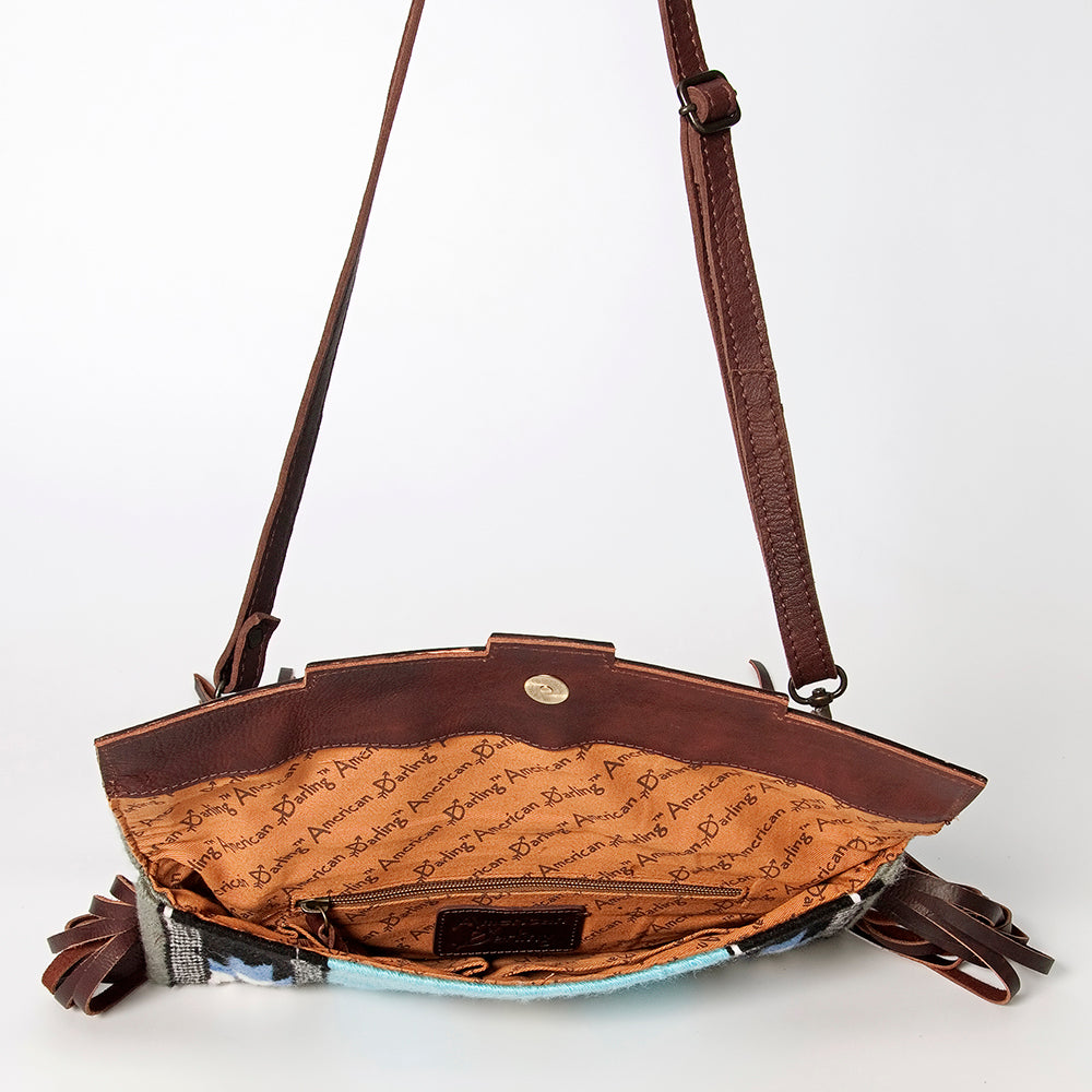 American Darling Small Cross Body Hand Tooled Saddle Blanket Genuine Leather Western Women Bag Handbag Purse Crossbody Cute