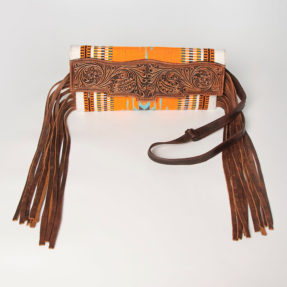 American Darling Small Cross Body Hand Tooled Saddle Blanket Genuine Leather Western Women Bag Handbag Purse Crossbody Cute