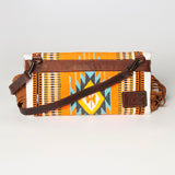 American Darling Small Cross Body Hand Tooled Saddle Blanket Genuine Leather Western Women Bag Handbag Purse Crossbody Cute