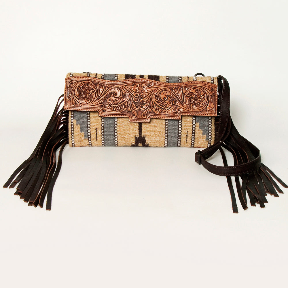 American Darling Small Cross Body Hand Tooled Saddle Blanket Genuine Leather Western Women Bag Handbag Purse Crossbody Cute