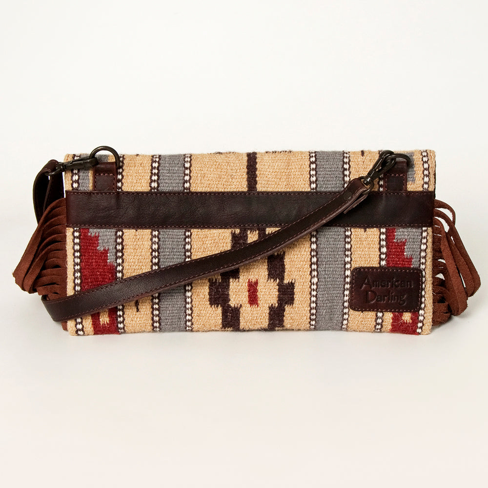 American Darling Small Cross Body Hand Tooled Saddle Blanket Genuine Leather Western Women Bag Handbag Purse Crossbody Cute