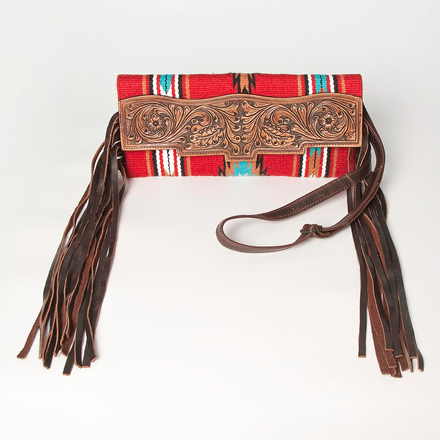 American Darling Small Cross Body Hand Tooled Saddle Blanket Genuine Leather Western Women Bag Handbag Purse Crossbody Cute