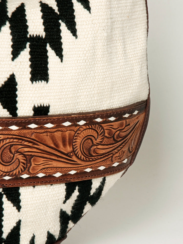 American Darling Hobo Hand Tooled Saddle Blanket Genuine Leather Western Women Bag | Handbag Purse Bags for Cute