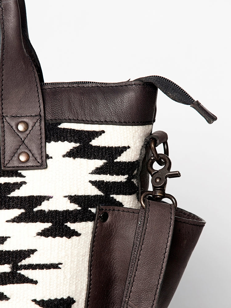 American Darling Tote Saddle Blanket Genuine Leather Western Women Bag Handbag Purse | Travel Bags Cute College Casual for