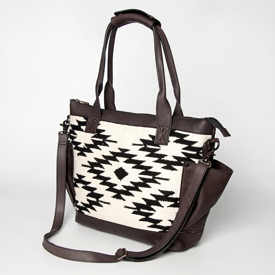 American Darling Tote Saddle Blanket Genuine Leather Western Women Bag Handbag Purse | Travel Bags Cute College - Uhorse
