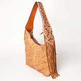 American Darling Hand Tooled Hair On Genuine Leather Western Women Bag | Handbag Purse for