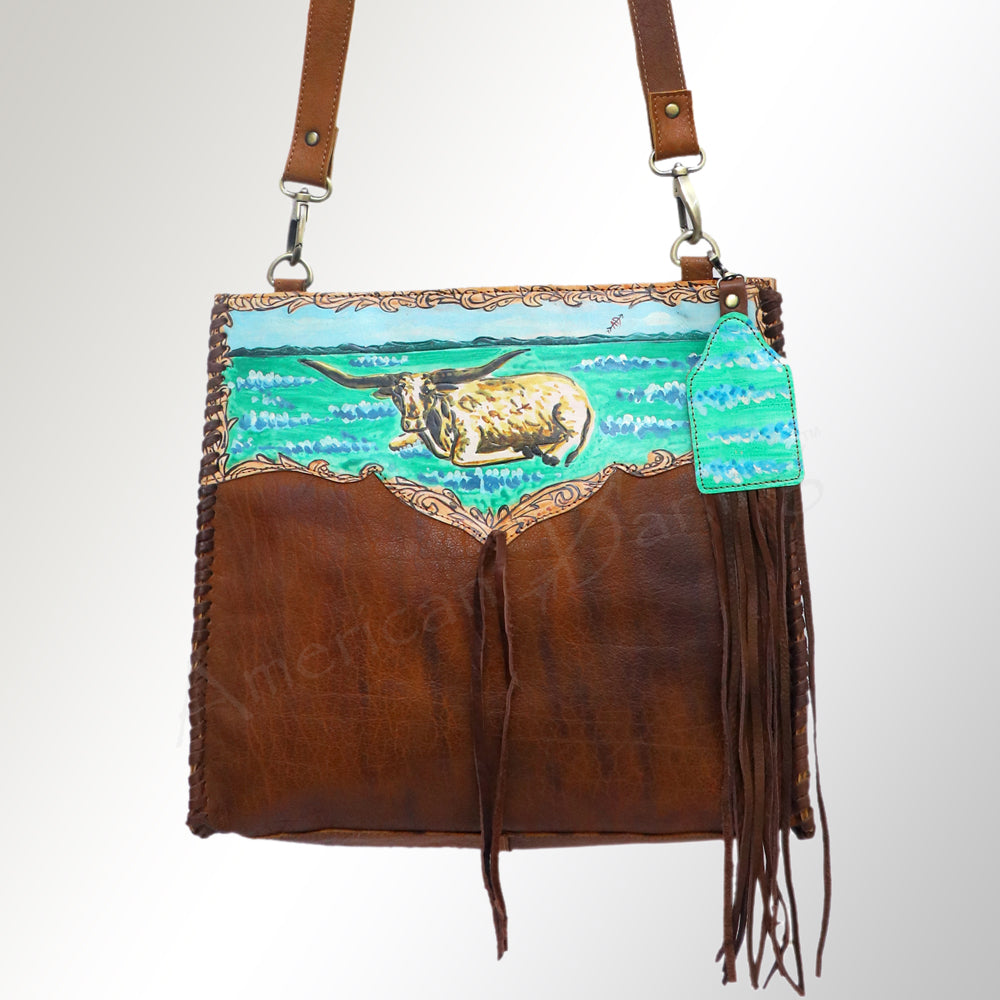 American Darling Tote Full Grain Genuine Leather Western Women Bag Handbag Purse | Travel Bags College Casual