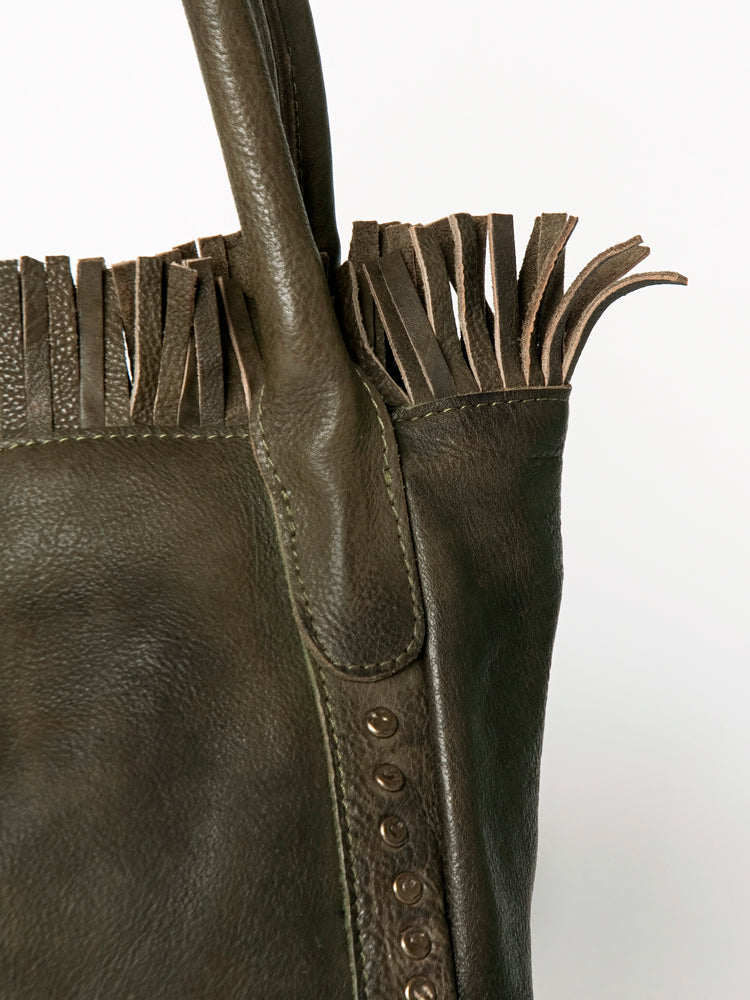 Never Mind Nmbgm110B Tote Vintage Handmade Genuine Cowhide Leather Women Bag Western Handbag Purse