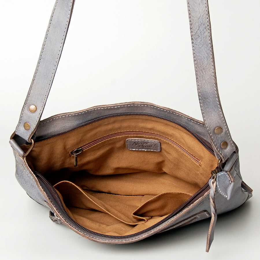 Never Mind Nmbg110A Cross Body I Vintage Handmade Genuine Cowhide Leather Women Bag Western Handbag Purse